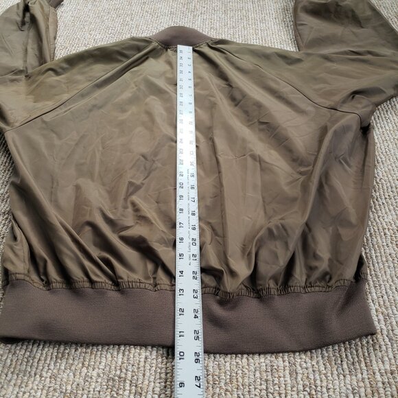 Vintage Cleveland Browns Windbreaker XL Bomber Jacket  Made in USA - Picture 7 of 8